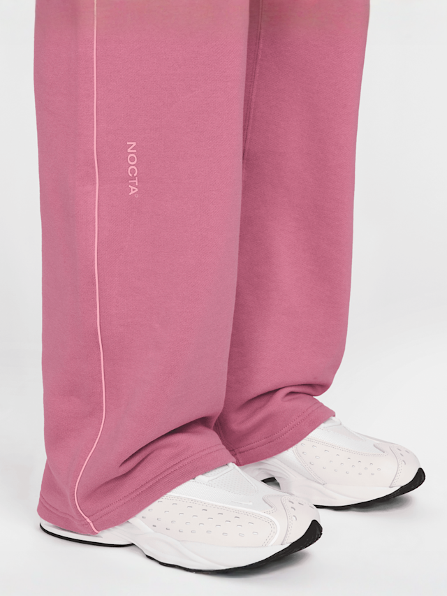 Nike Nocta, NRG CS Open Hem Fleece Pants, light pink, Image 5 of 8