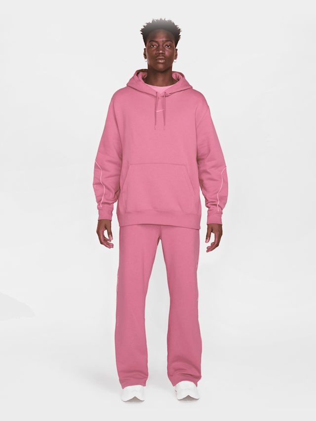 Nike Nocta, NRG CS Open Hem Fleece Pants, Pink, Image 7 of 8