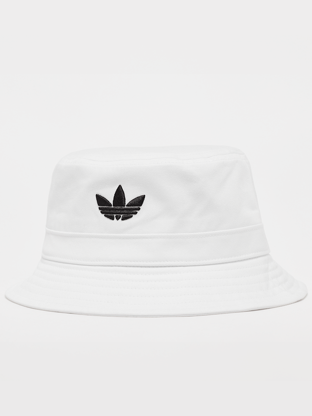 adidas Originals, Adicolor Bucket Hat, white, Image 1 of 4