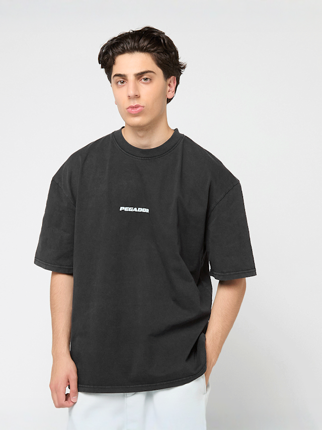 Pegador, Zenor Oversized Tee, zwart, Afbeelding 2 van 5