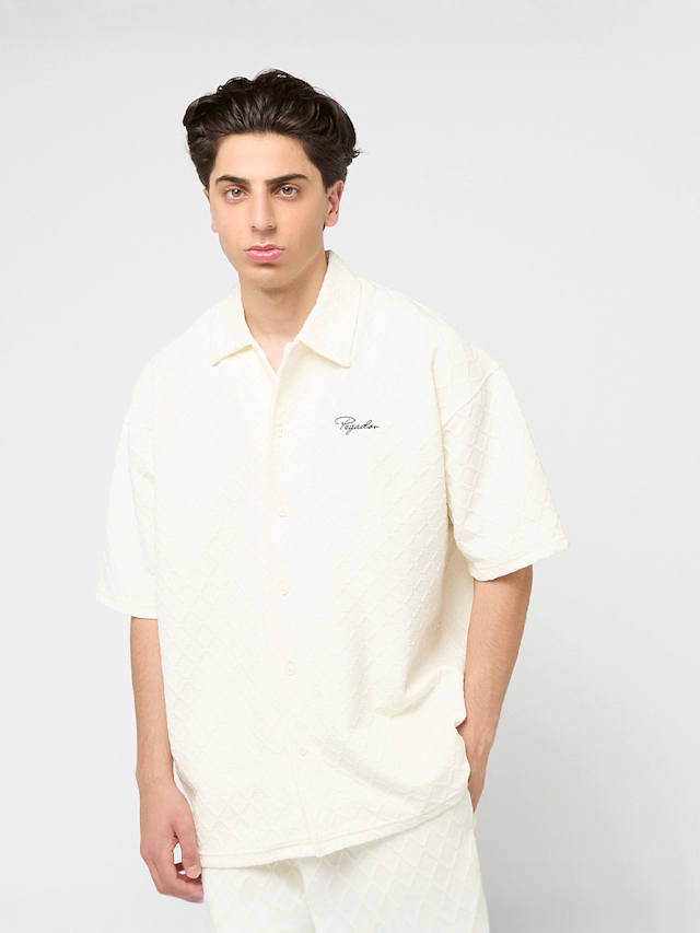 Pegador, Jovren Structured Shirt, beż, Obraz 1 z 4