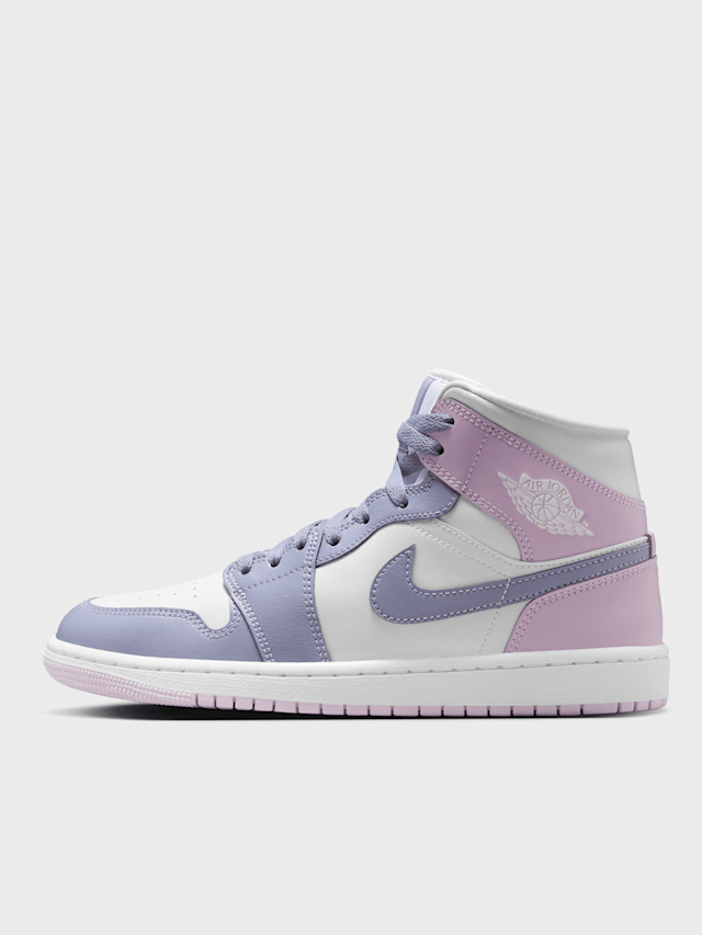 Jordan, Air Jordan 1 Mid blue void/purple platinum-summit white, white, Image 1 of 8