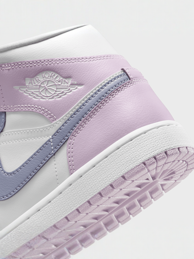 Jordan, Air Jordan 1 Mid blue void/purple platinum-summit white, white, Image 8 of 8