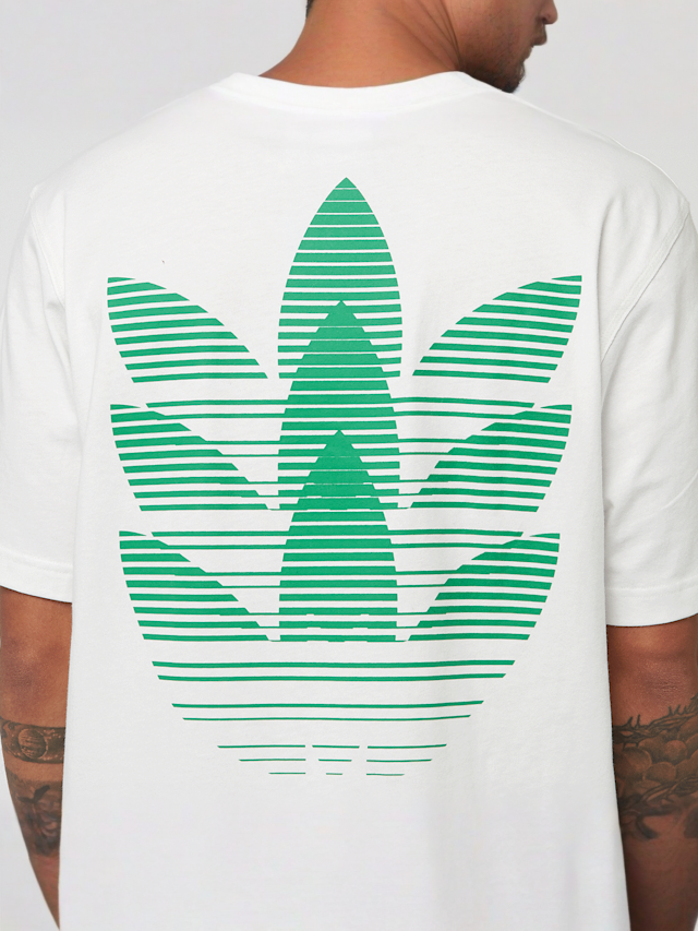 adidas Originals, Trefoil Backprint T-Shirt, white, Image 4 of 5