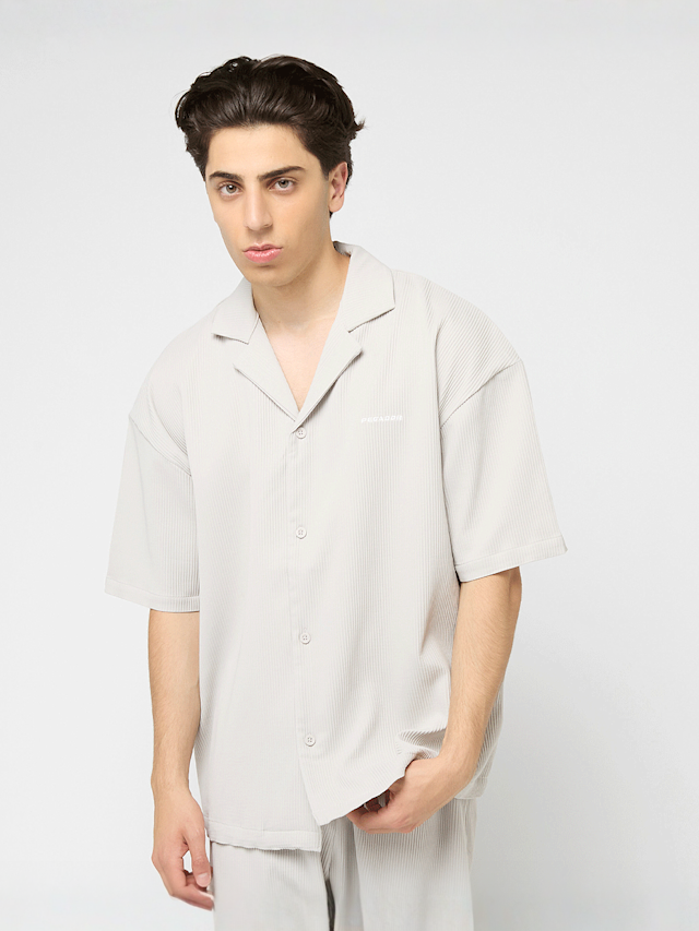 Pegador, Troy Plissee Summer Shirt, szary, Obraz 1 z 4