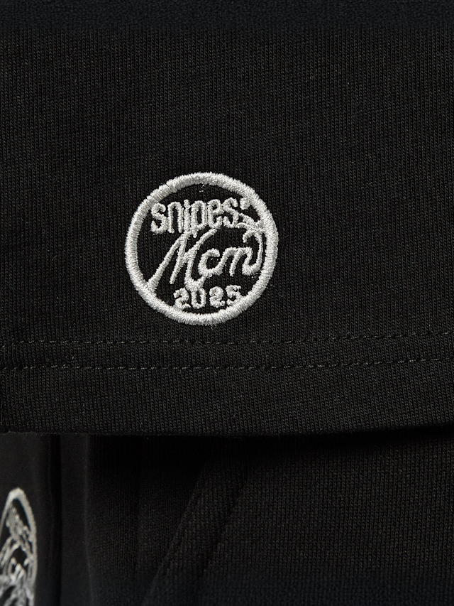 MCM x SNIPES, Flamingo T-Shirt, black, Image 5 of 7