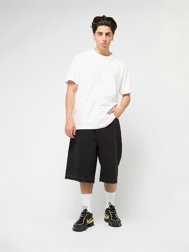 2Y STUDIOS, Joran Open Hem Baggy Shorts, black, Image 5 of 5