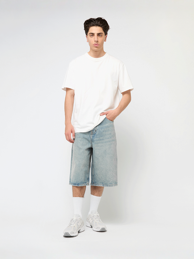 2Y STUDIOS, Junan Baggy Basic Shorts, blue, Image 5 of 5