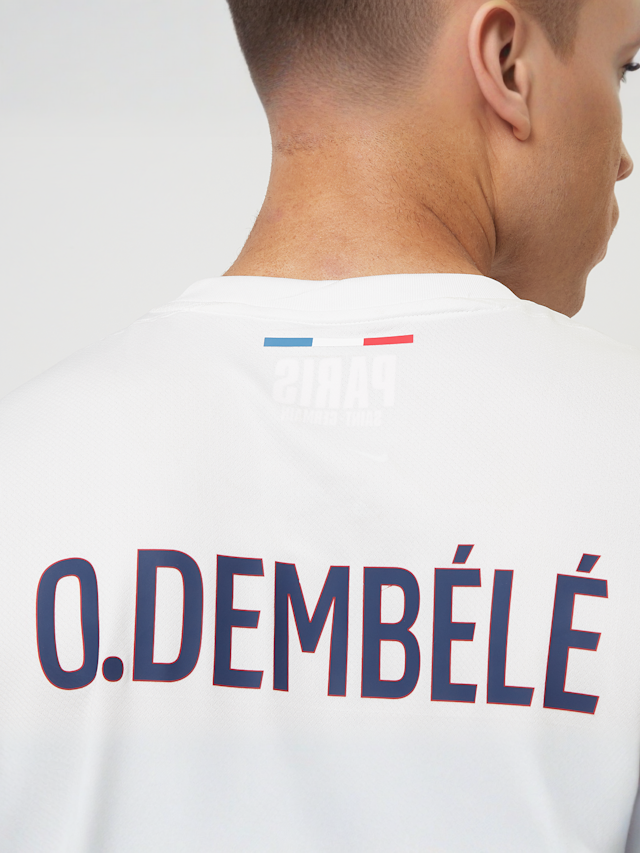 Nike, Dembélé / No. 10 / PSG Nike Away Stadium 2024/25 , white, Image 7 of 8