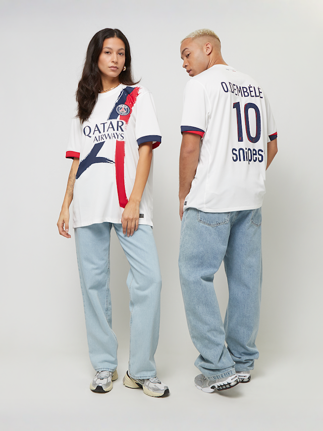 Nike, Dembélé / No. 10 / PSG Nike Away Stadium 2024/25 , wit, Afbeelding 8 van 8