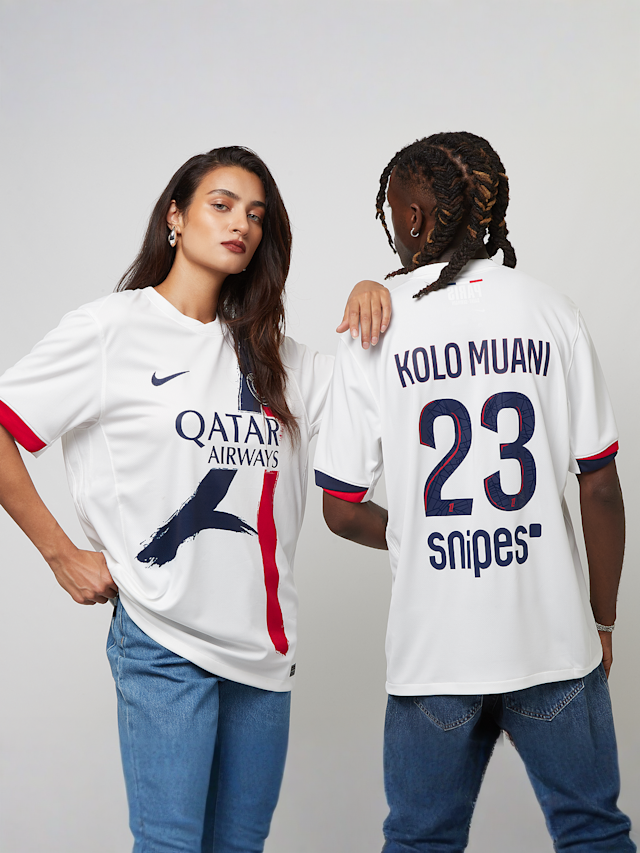 Nike, Kolo Muani / No. 23 / PSG Nike Away Stadium 2024/25 , white, Image 1 of 9
