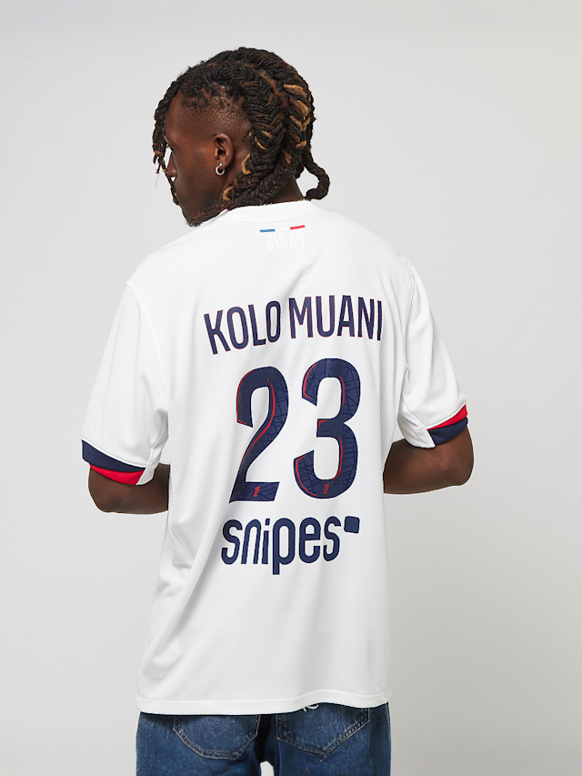 Nike, Kolo Muani / No. 23 / PSG Nike Away Stadium 2024/25 , wit, Afbeelding 3 van 9