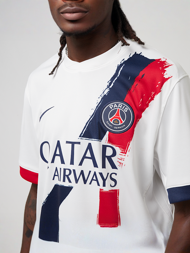 Nike, Vitinha / No. 17 / PSG Nike Away Stadium 2024/25 , white, Image 4 of 9