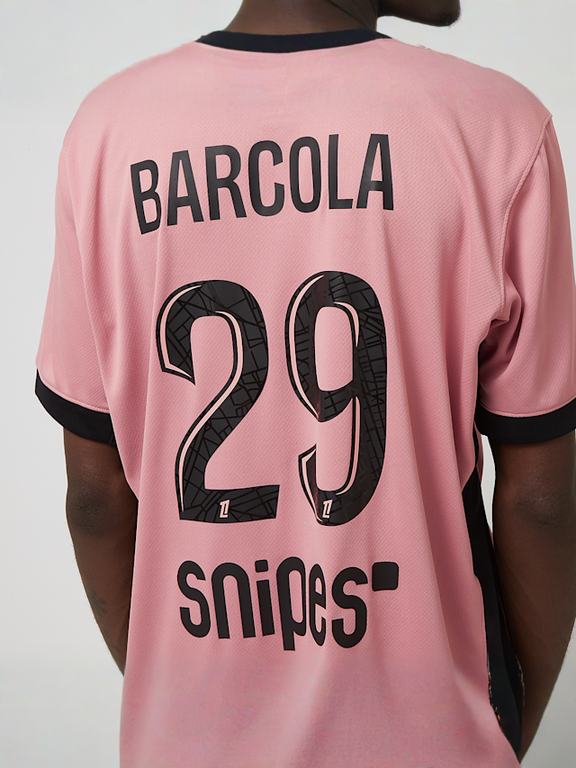 Jordan, Barcola / No. 29 / PSG Jordan Third Stadium 2024/25 , lichtroze, Afbeelding 6 van 9