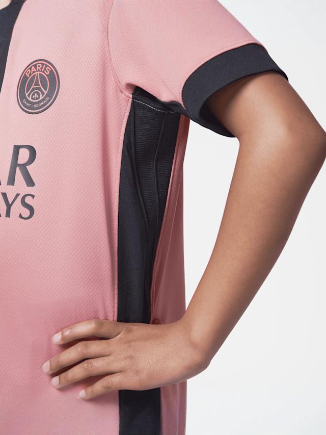 Jordan, Dembélé / No. 10 / PSG Nike Kids Third Stadium 2024/25 , light pink, Image 5 of 7