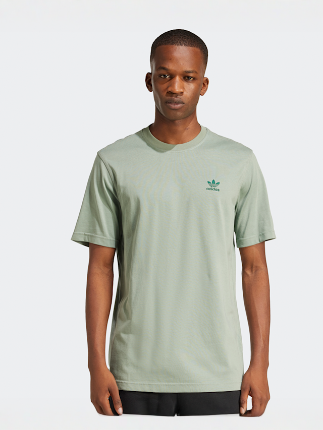 adidas Originals, Trefoil Essentials T-Shirt, green, Image 1 of 5
