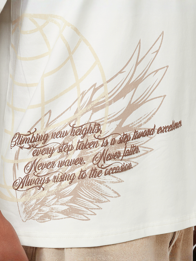 Smoke Rise, Tapestry Graphic T-Shirt, beige, Image 4 of 6