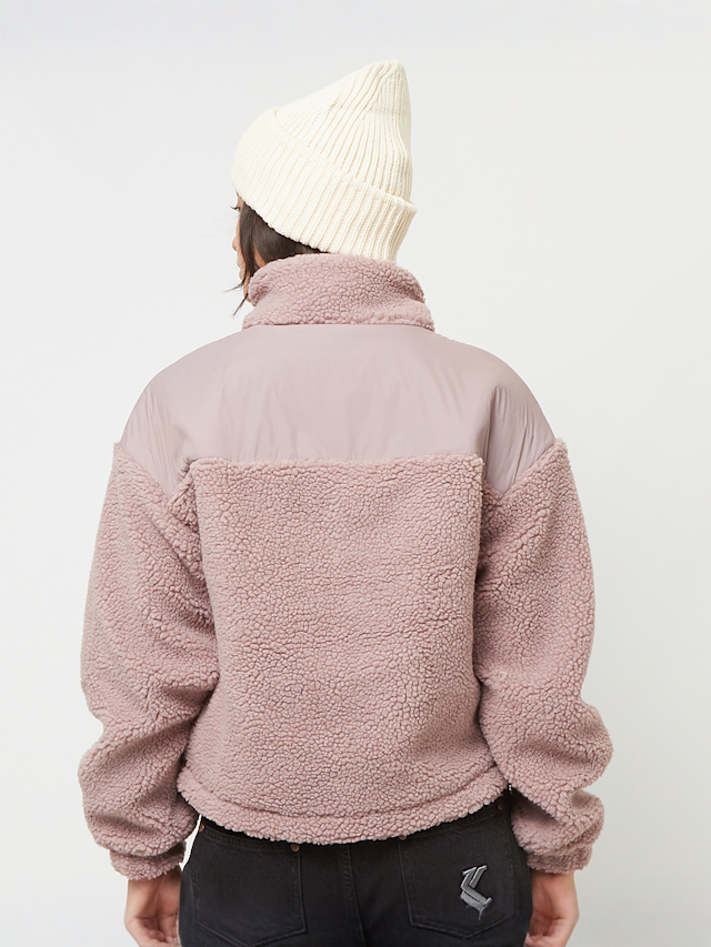 Urban Classics, Ladies Sherpa Mix Jacket, light pink, Image 2 of 4