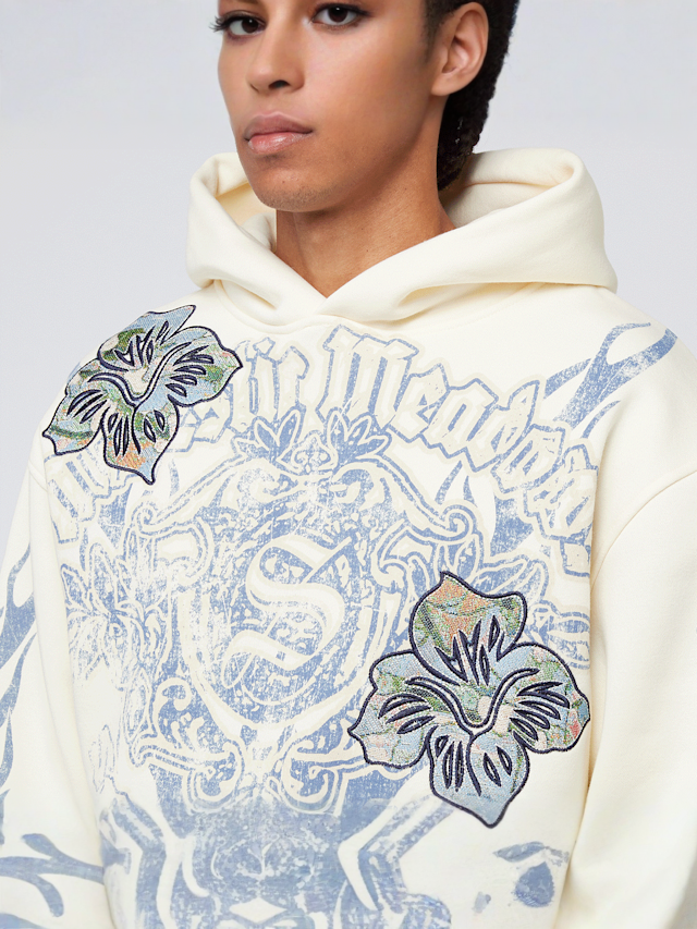 Smoke Rise, Oversize Fashion Hoodie, beige, Image 3 of 7