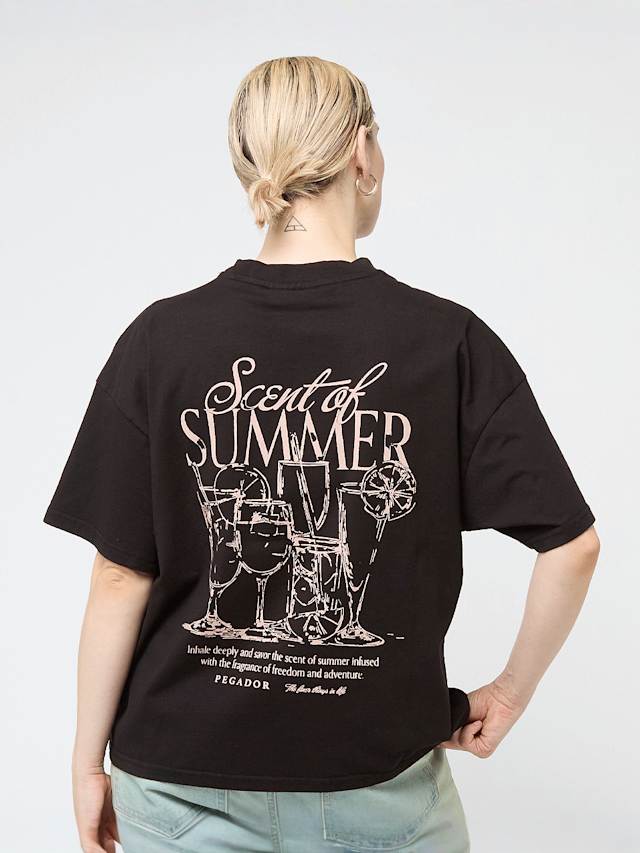 Pegador, Tapo Heavy Oversized Tee, black, Image 1 of 5