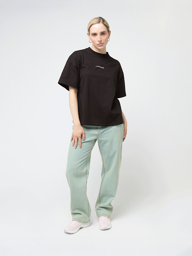 Pegador, Tapo Heavy Oversized Tee, black, Image 5 of 5