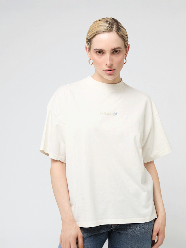Pegador, Yessi Heavy Oversized Tee, beige, Image 2 of 5