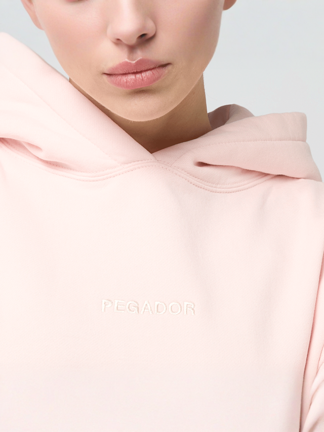 Pegador, Viray Oversized Hoodie, light pink, Image 4 of 5