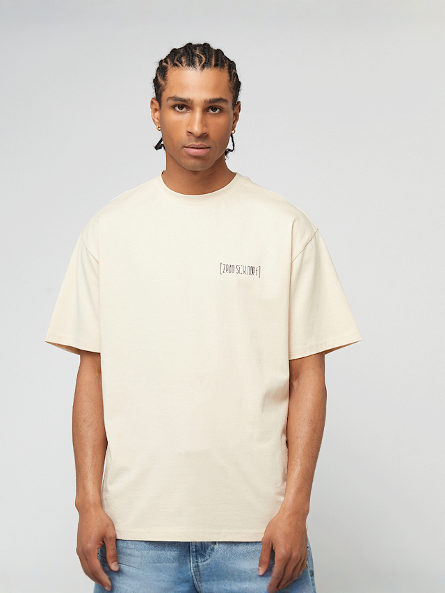 zəяo si:x nœf, Primary Logo Community Tee, beż, Obraz 2 z 5