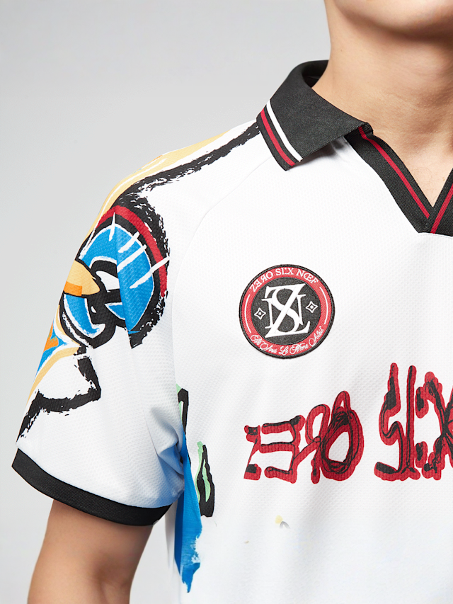 zəяo si:x nœf, Royal Resort Trikot, white, Image 4 of 8