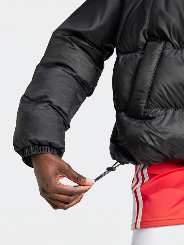 adidas Originals, adicolor Short Puffer Jacket, zwart, Afbeelding 4 van 5
