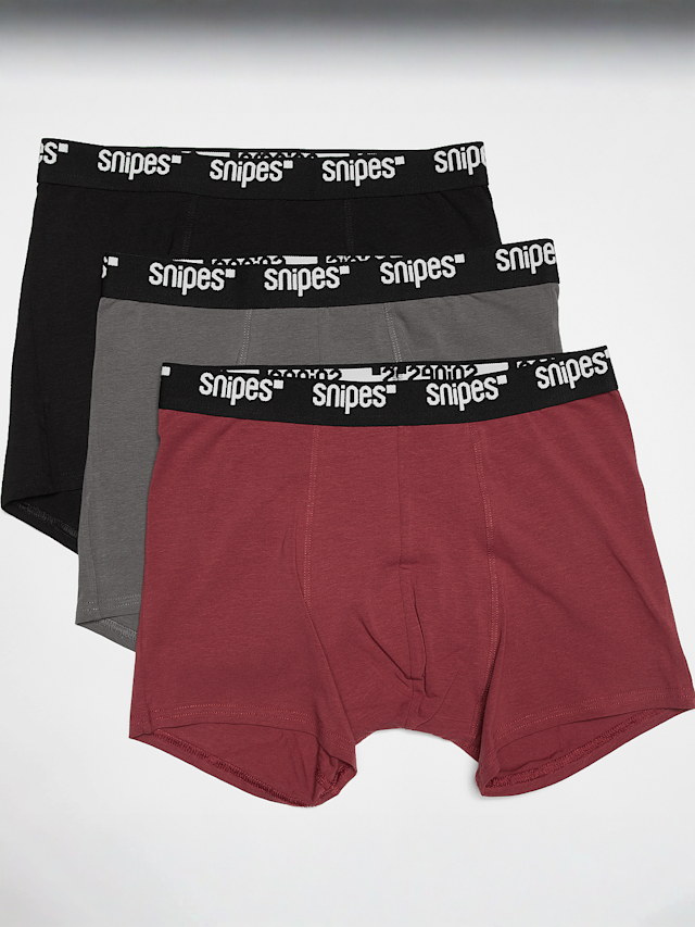 SNIPES, 3 PACK - Black Tape  Briefs Boxershorts, multi-colour, Image 1 of 2