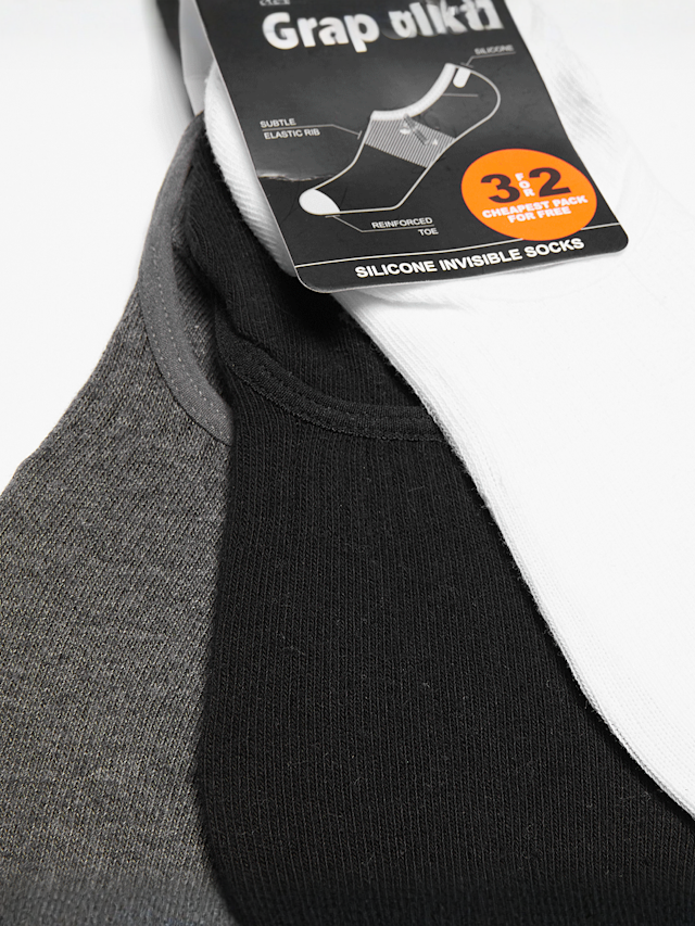 SNIPES, 3 PACK - Silicon invisble, multicolor, Afbeelding 4 van 4