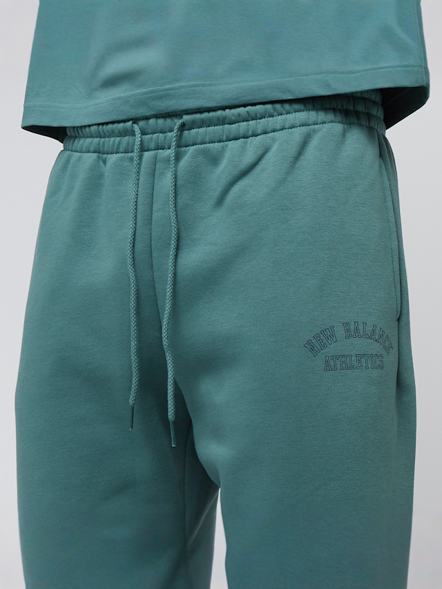 New Balance, Sport Essentials Fleece Graphic Jogger, zielony, Obraz 3 z 5