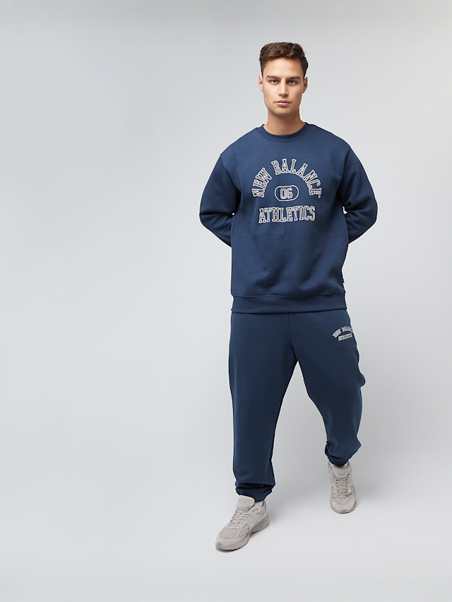 New Balance, Sport Essentials Fleece Graphic Jogger, blue, Image 5 of 5