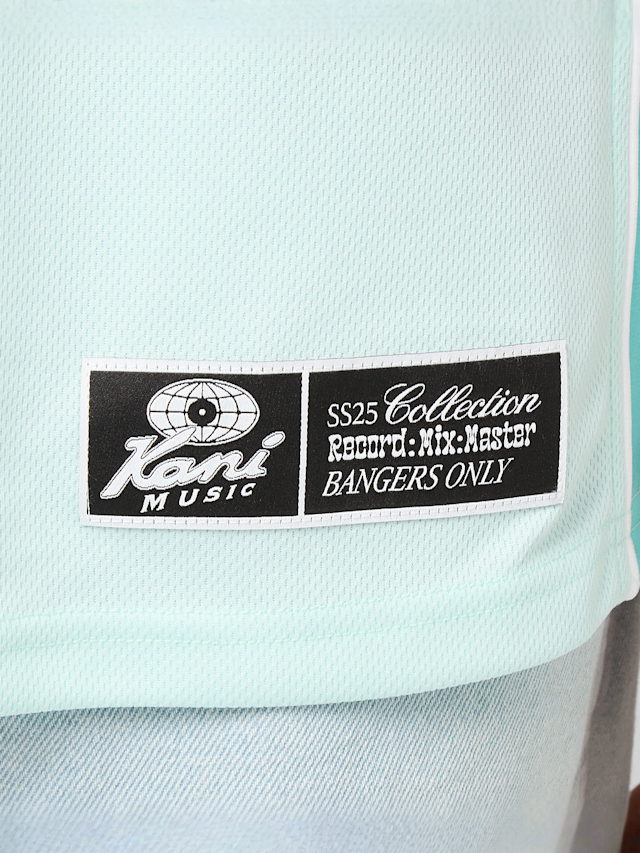 Karl Kani, Signature Colorblock Basketball Jersey, turquoise, Image 4 of 7