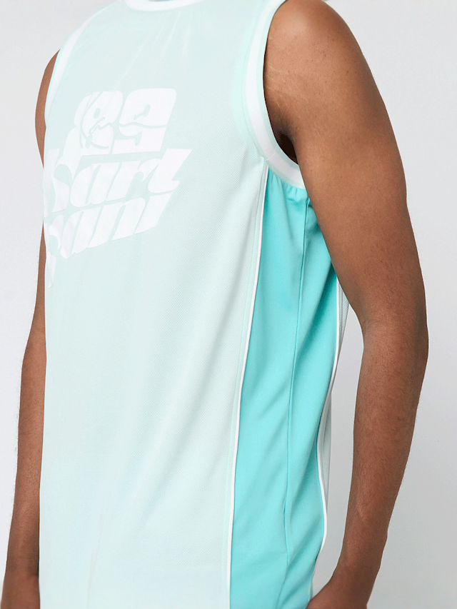 Karl Kani, Signature Colorblock Basketball Jersey, turquoise, Image 5 of 7