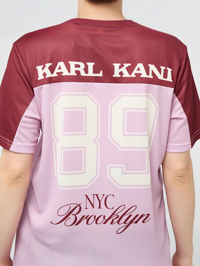 Karl Kani, Signature Mesh Jersey, lichtroze, Afbeelding 4 van 5