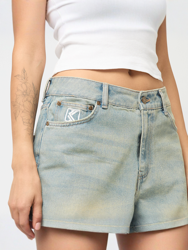 Karl Kani, OG Denim Jorts, blue, Image 3 of 5