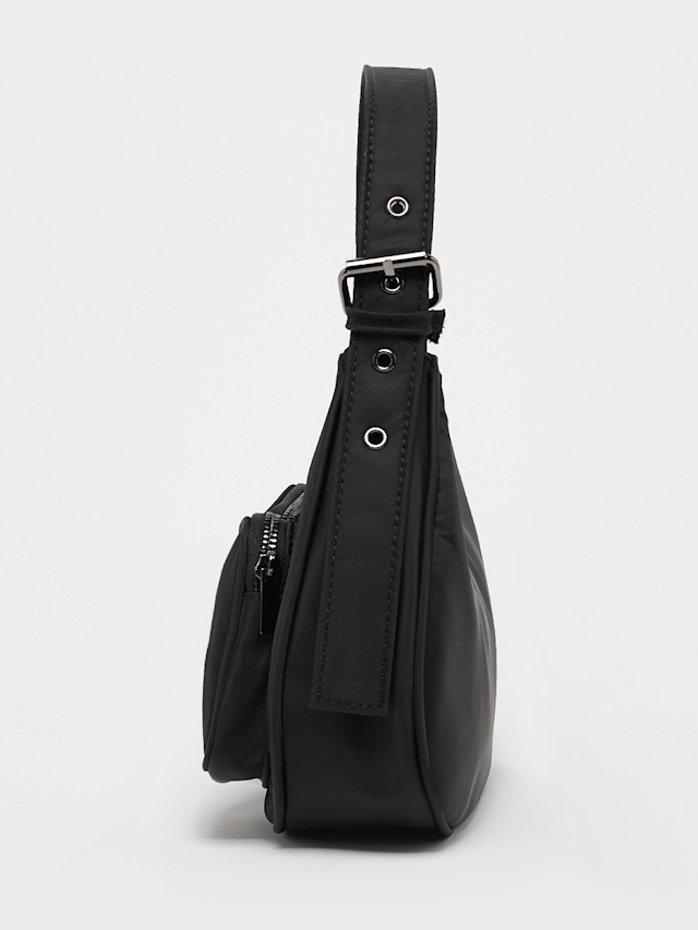 Karl Kani, Og Kani Outerpocket Shoulder Bag, black, Image 2 of 5