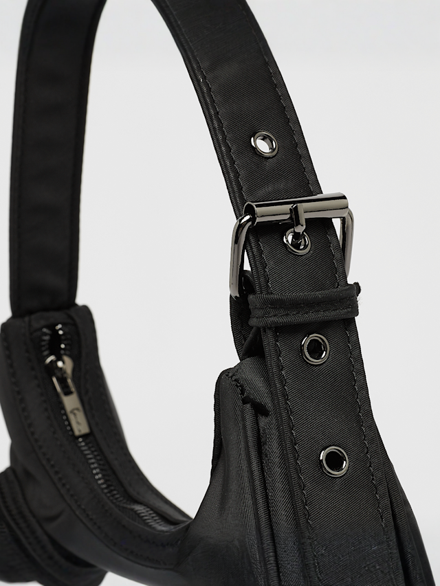 Karl Kani, Og Kani Outerpocket Shoulder Bag, black, Image 4 of 5