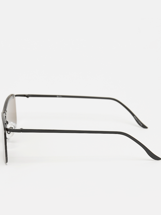 Karl Kani, Signature Thin Metal Frame Sunglasses, brown, Image 2 of 4