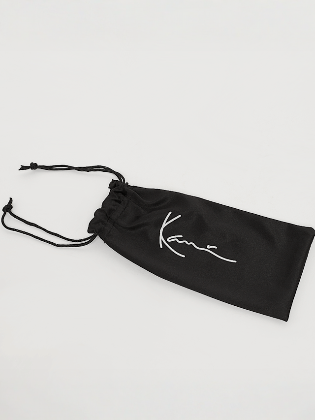 Karl Kani, Signature Thin Metal Frame Sunglasses, bruin, Afbeelding 4 van 4