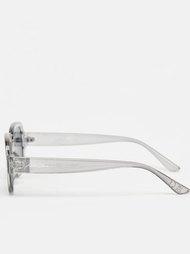 Karl Kani, Autograph Rectangular Shaped Sunglasses, grey, Image 2 of 4