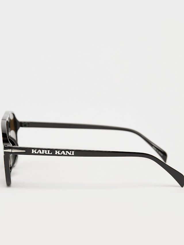 Karl Kani, Retro Aviator Sunglasses, black, Image 2 of 4