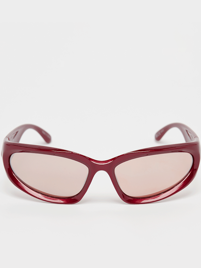 Karl Kani, Retro Oval Shaped Sunglasses, red, Image 1 of 4
