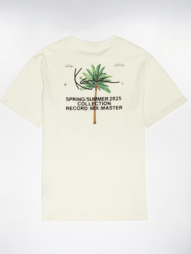 Karl Kani, Signature Palm Print T-Shirt Junior, beige, Image 1 of 4