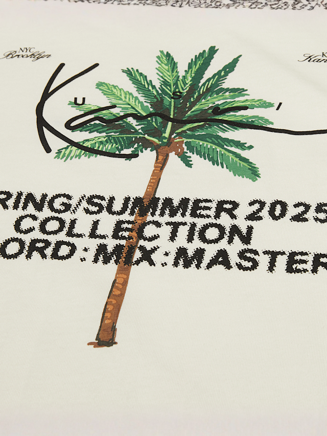 Karl Kani, Signature Palm Print T-Shirt Junior, beige, Image 4 of 4
