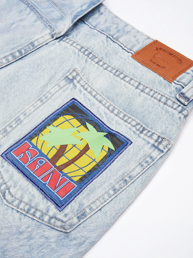 Karl Kani, Patches Jorts Junior, blue, Image 4 of 4