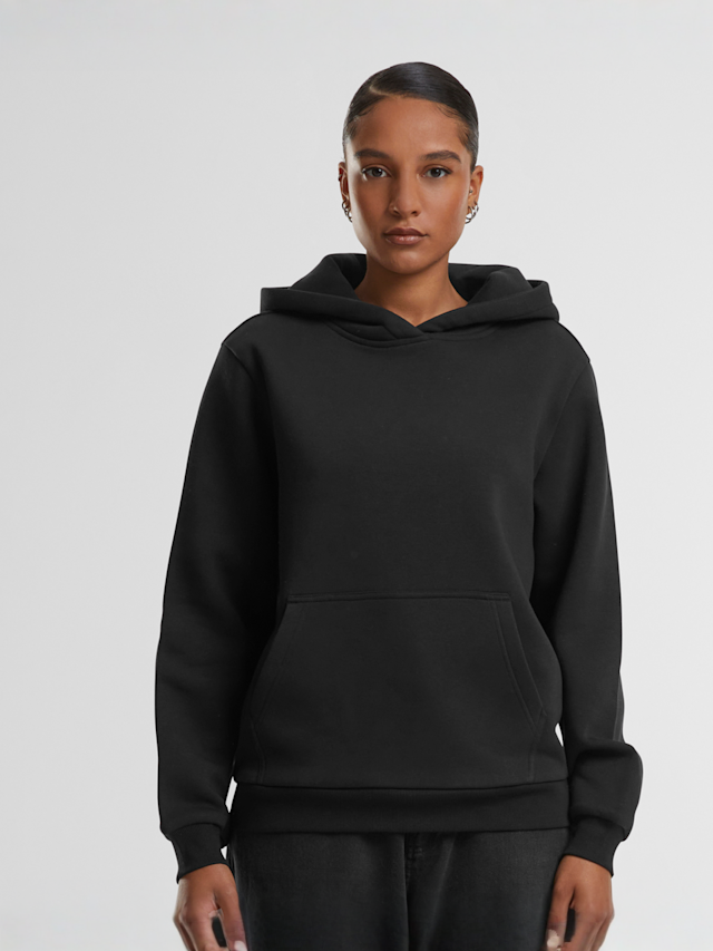 Urban Classics, Fluffy Hoody, zwart, Afbeelding 1 van 5
