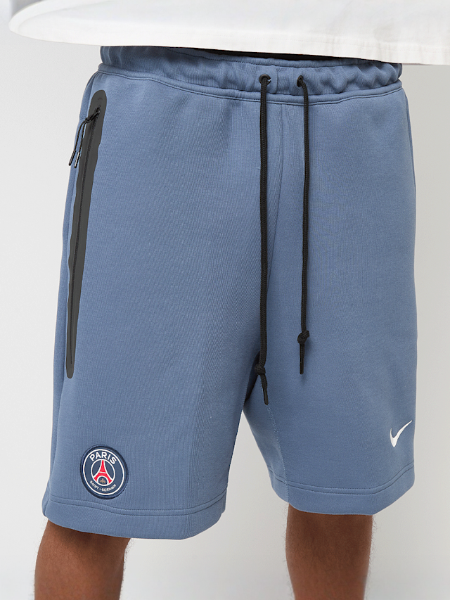 Nike, Paris Saint-Germain Tech Fleece Shorts, blue, Image 4 of 6